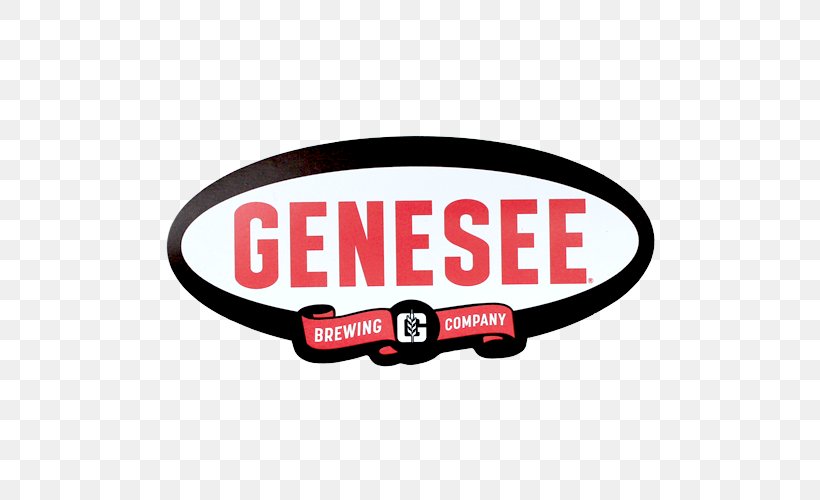 Genesee Brewing Company Genesee Cream Ale Sticker Logo Brand, PNG, 500x500px, Genesee Brewing Company, Area, Brand, Brewery, Bumper Download Free