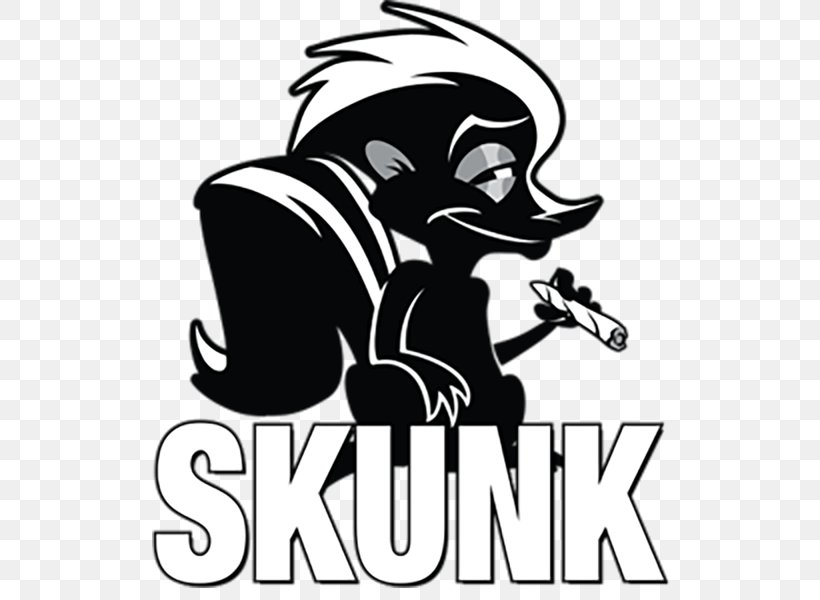 Logo Skunk Dog Brand, PNG, 600x600px, Logo, Advertising, Art, Artwork, Black Download Free