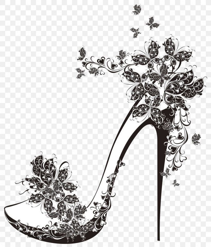 4 Pics 1 Word Shoe High-heeled Footwear Absatz Royalty-free, PNG, 1024x1198px, 4 Pics 1 Word, Absatz, Bag, Black And White, Dress Download Free