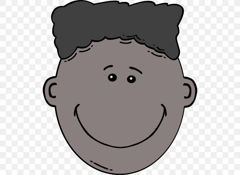 Cartoon Face Clip Art, PNG, 528x598px, Cartoon, Area, Black And White, Boy, Drawing Download Free