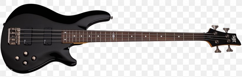 Fender Precision Bass Schecter Guitar Research Gibson Les Paul Fender Stratocaster Bass Guitar, PNG, 2000x640px, Watercolor, Cartoon, Flower, Frame, Heart Download Free