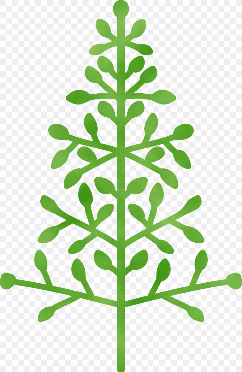 Leaf Green Tree Plant Plant Stem, PNG, 1949x2999px, Cartoon Tree, Abstract Tree, American Larch, Flower, Green Download Free