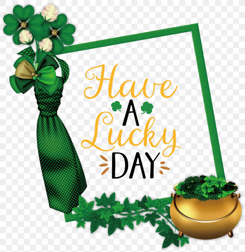 Lucky Day Saint Patrick Patricks Day, PNG, 2914x3000px, Lucky Day, Holiday, Irish People, March 17, Patricks Day Download Free