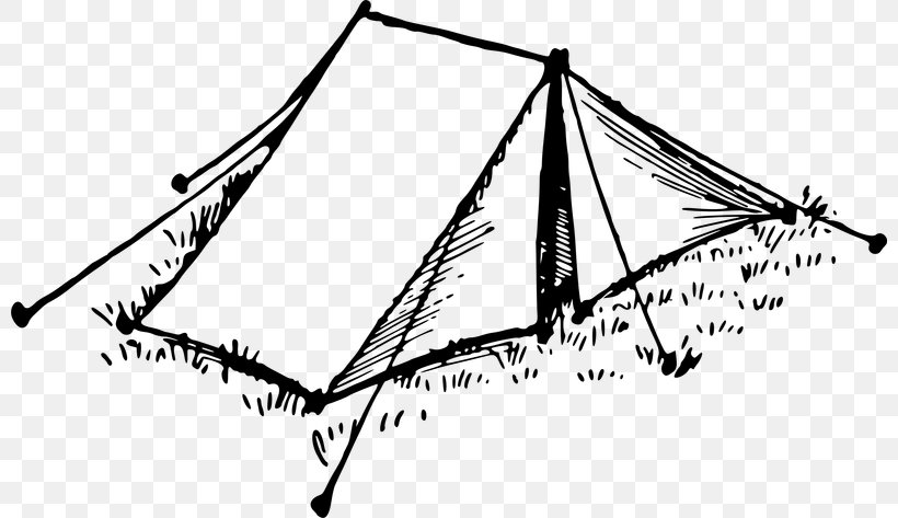 Tent Drawing Clip Art, PNG, 800x473px, Tent, Area, Black And White, Camping, Can Stock Photo Download Free