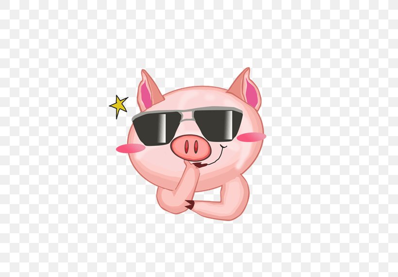 Domestic Pig Cartoon Korea Animation, PNG, 634x570px, Domestic Pig, Animated Cartoon, Animation, Cartoon, Drawing Download Free