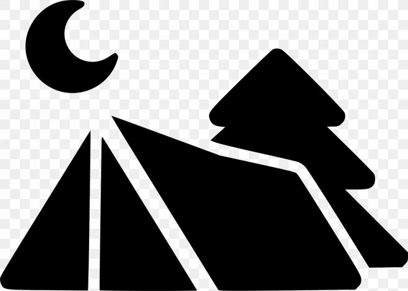 Tent Camping Clip Art Outdoor Recreation, PNG, 980x700px, Tent, Black, Black And White, Brand, Camping Download Free