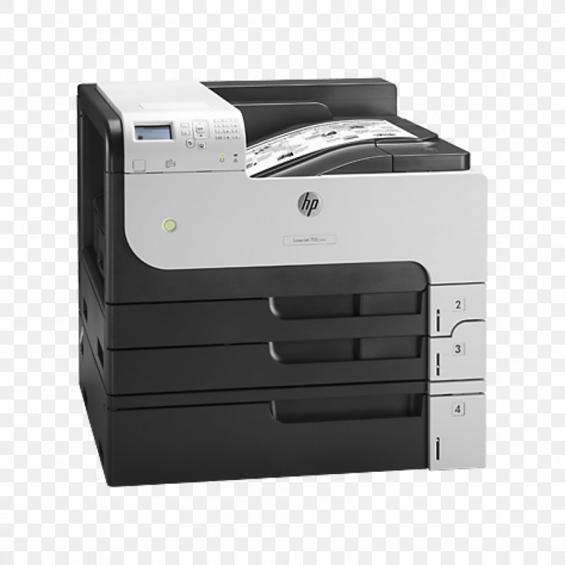 Hewlett-Packard HP LaserJet Enterprise 700 M712 HP LaserJet 700 M712XH Laser Printer, PNG, 1000x1000px, Hewlettpackard, Duplex Printing, Electronic Device, Hp Laserjet, Hp Laserjet Pro M203 Download Free