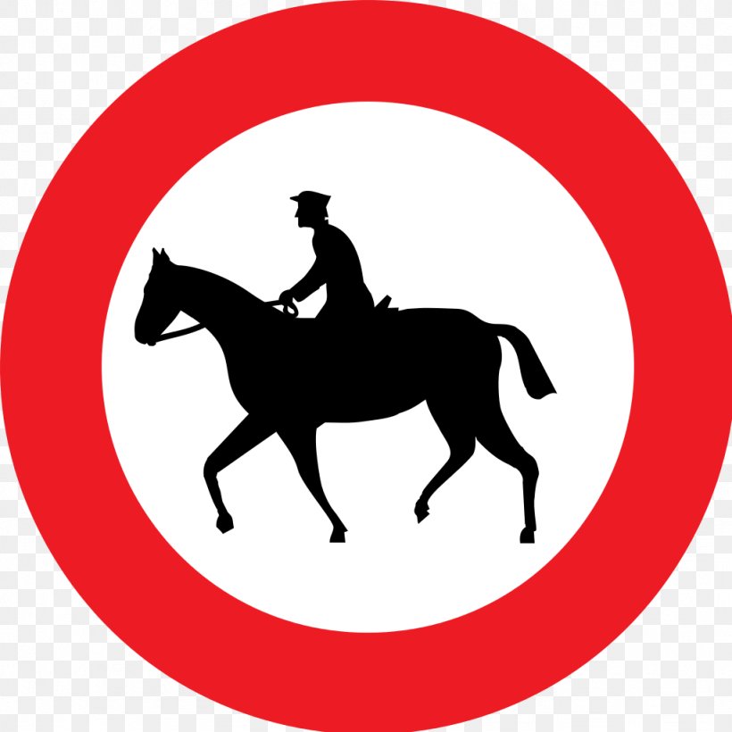 Horse Jockey Traffic Sign Verkeersborden In België, PNG, 1024x1024px, Horse, Area, Belgium, Black And White, Bridle Download Free