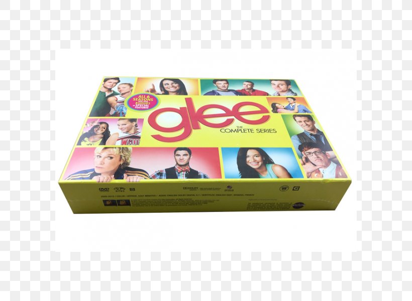 Box Set Television Show DVD Glee, PNG, 600x600px, Box Set, Actor, Box, Dvd, English Language Download Free