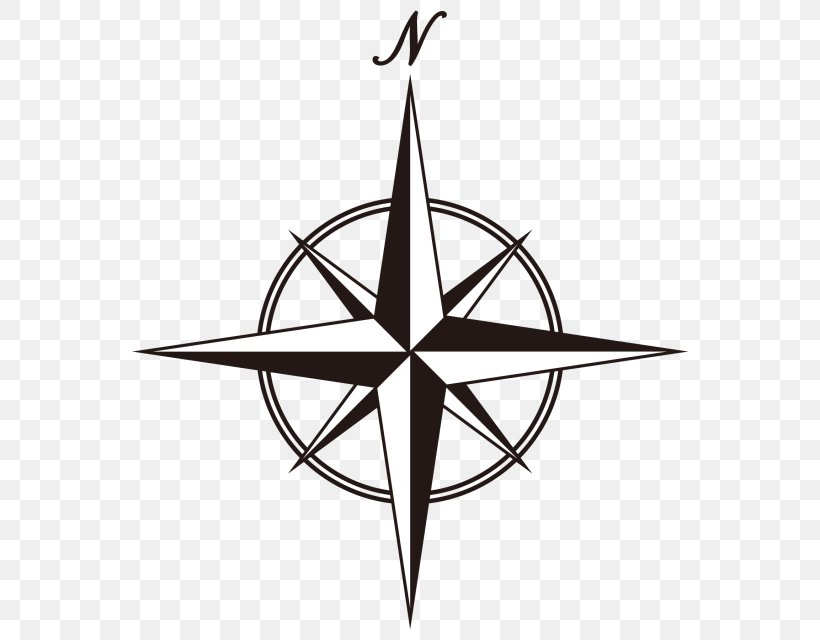 Compass Rose Royalty-free Clip Art, PNG, 640x640px, Compass, Autocad Dxf, Compas, Compass Rose, Fotolia Download Free