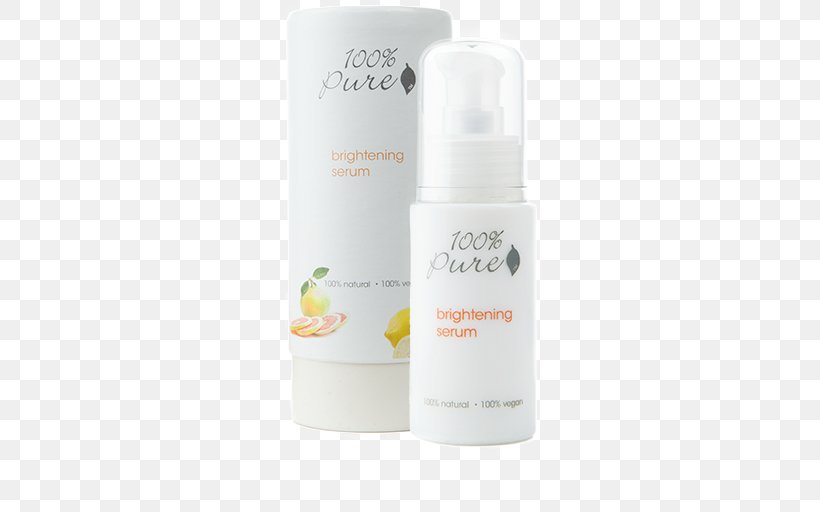 Cream Lotion 100% Pure Brightening Serum Face, PNG, 512x512px, Cream, Bottle, Face, Liquid, Lotion Download Free