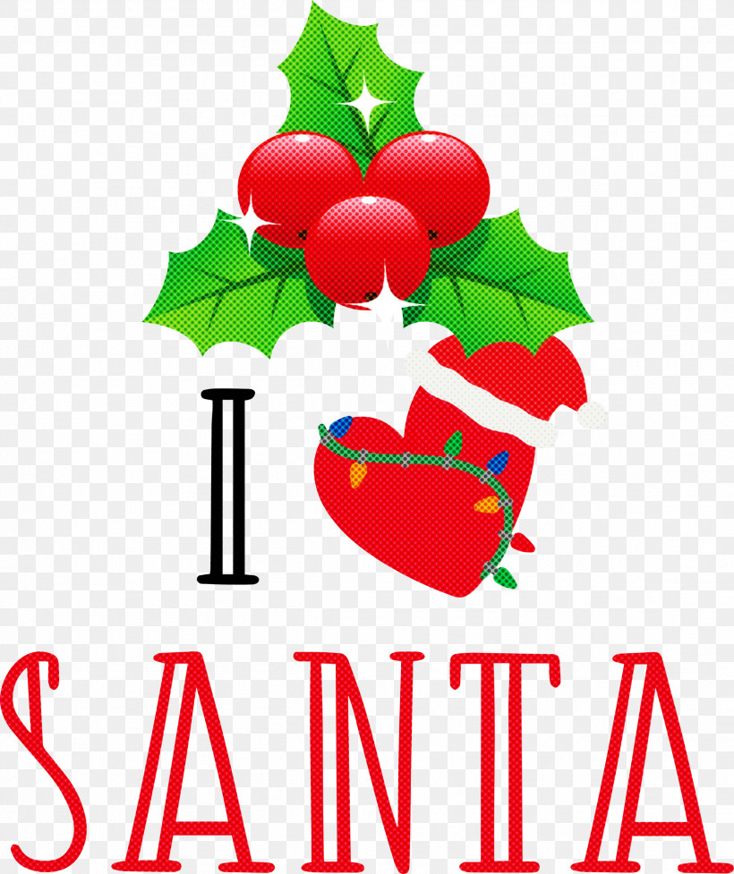 I Love Santa Santa Christmas, PNG, 2517x3000px, I Love Santa, Cartoon, Christmas, Christmas Day, Fine Arts Download Free