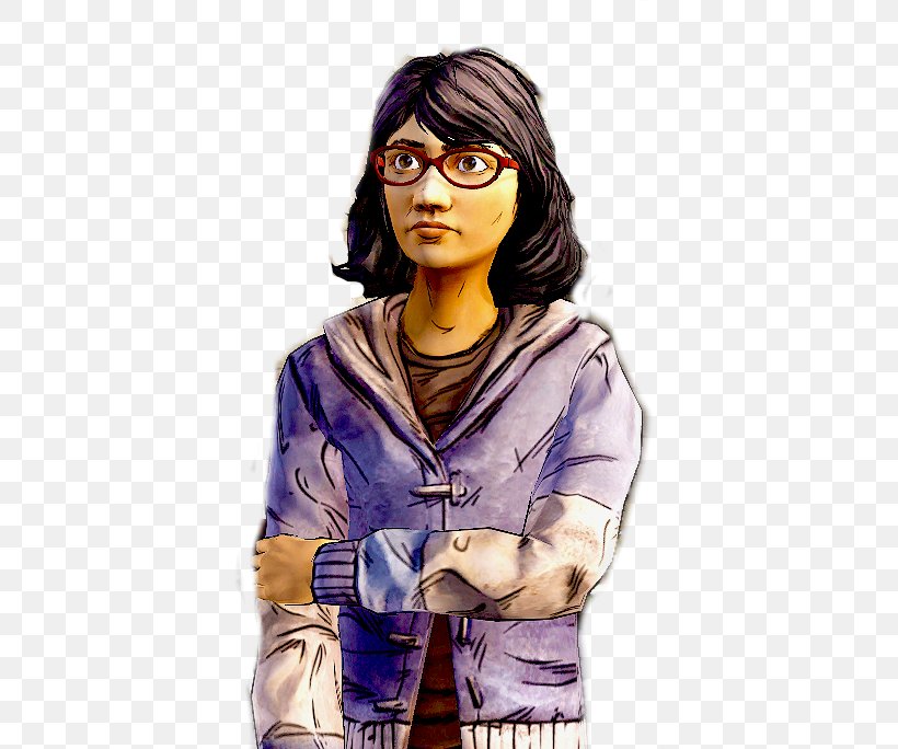 The Walking Dead: Season Two The Walking Dead: A New Frontier Clementine Video Game, PNG, 483x684px, Watercolor, Cartoon, Flower, Frame, Heart Download Free