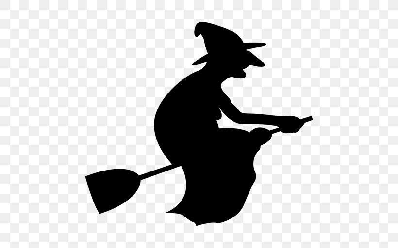 Broom Witch Clip Art, PNG, 512x512px, Broom, Artwork, Autocad Dxf, Black, Black And White Download Free