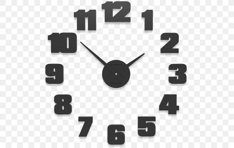 Quartz Clock Watch Modern Design Wall Clock Hermle Clocks, PNG, 645x520px, Clock, Alarm Clock, Alarm Clocks, Black And White, Brand Download Free