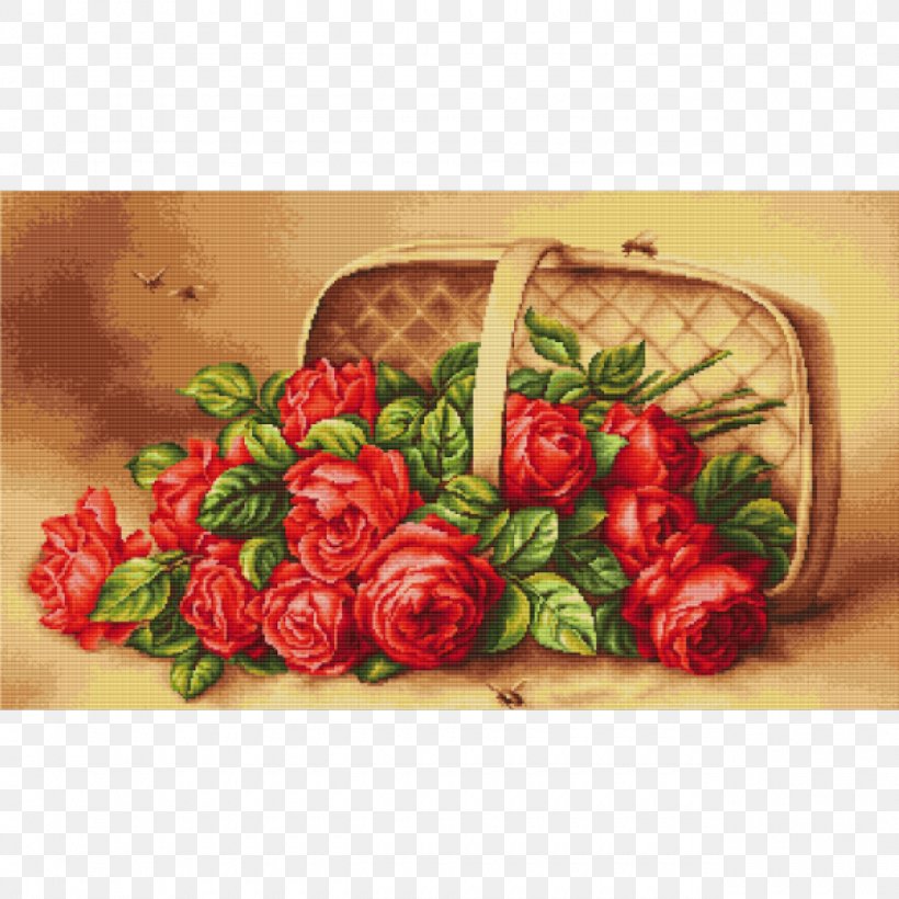Cross-stitch Embroidery Tapestry Rose, PNG, 1280x1280px, Crossstitch, Aida Cloth, Craft, Embroidery, Floral Design Download Free