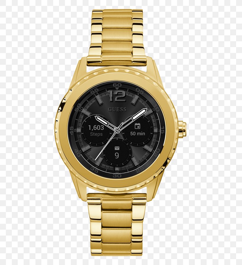 Guess Watches CONNECT Smartwatch Guess Women, PNG, 750x900px, Guess, Analog Watch, Brand, Clock, Fossil Group Download Free