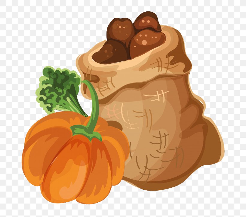 Pumpkin Cartoon, PNG, 760x725px, Pumpkin, Calabaza, Cartoon, Food, Fruit Download Free