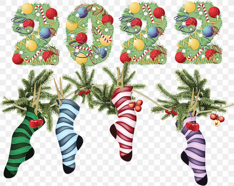 Christmas Day, PNG, 3000x2390px, Watercolor, Bauble, Cartoon, Christmas Day, Drawing Download Free
