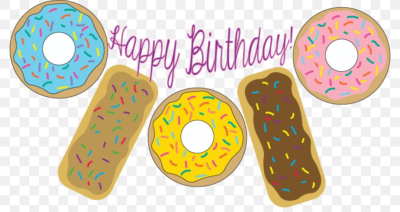 Donuts Birthday Clip Art Party Coffee And Doughnuts, PNG, 780x434px, Donuts, Art, Automotive Wheel System, Baked Goods, Birthday Download Free