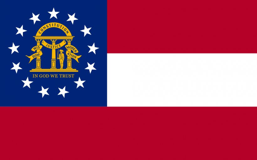 Flag Of Georgia Flags Of The Confederate States Of America, PNG, 1000x625px, Georgia, Area, Brand, Confederate States Of America, Flag Download Free