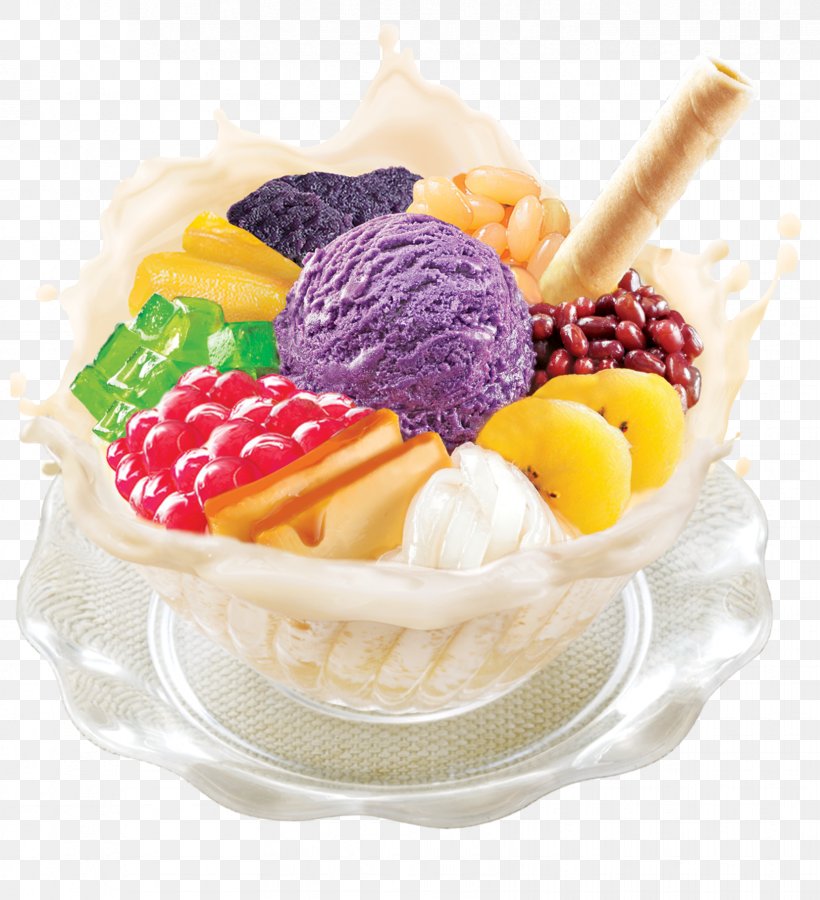 Sundae Halo-halo Chicken Inasal Filipino Cuisine Ice Cream, PNG, 1656x1819px, Sundae, Chantilly Cream, Cream, Dairy Product, Dessert Download Free