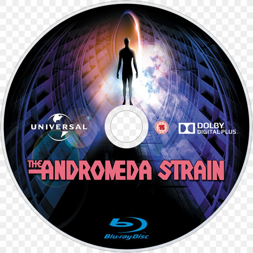 The Andromeda Strain Thriller Film DVD Book, PNG, 1000x1000px, Andromeda Strain, Book, Brand, Compact Disc, Dvd Download Free