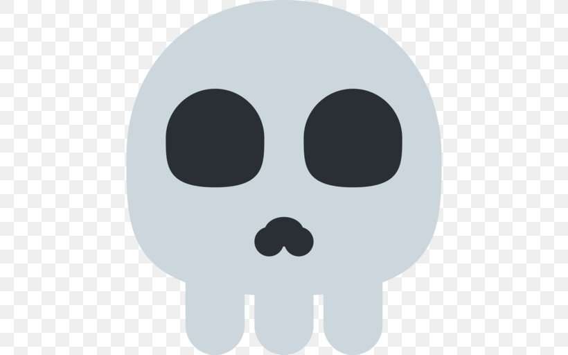 Emojipedia Oakland Raiders Human Skull Symbolism, PNG, 512x512px, Emoji, Black And White, Bone, Death, Dog Like Mammal Download Free