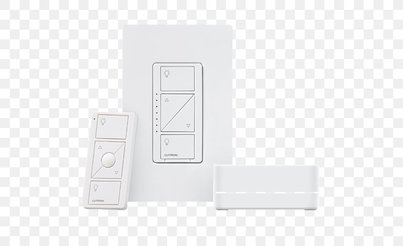 Light Window Blinds & Shades Dimmer Lutron Electronics Company Lutron Smart Bridge, PNG, 500x500px, Light, Dimmer, Electrical Switches, Electronic Device, Electronics Download Free