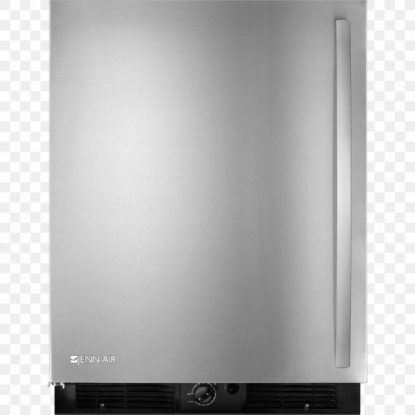 Major Appliance Refrigerator Refrigeration Kitchen Home Appliance, PNG, 1000x1000px, Major Appliance, Black And White, Door, Energy Star, Food Download Free