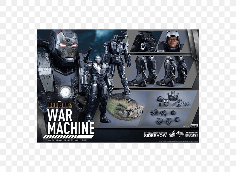 War Machine Iron Man Hot Toys Limited Action & Toy Figures 1:6 Scale Modeling, PNG, 600x600px, 16 Scale Modeling, War Machine, Action Figure, Action Toy Figures, Captain America Civil War Download Free