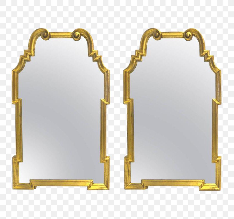 01504 Rectangle, PNG, 768x768px, Rectangle, Brass, Mirror, Yellow Download Free