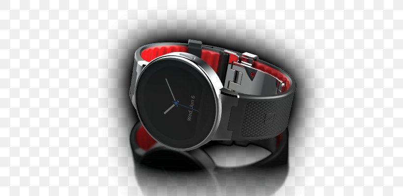 Alcatel OneTouch Smart Watch SM02 Black/Red, PNG, 645x400px, Watch, Alcatel Mobile, Alcatel One Touch Idol X, Brand, Episode Download Free