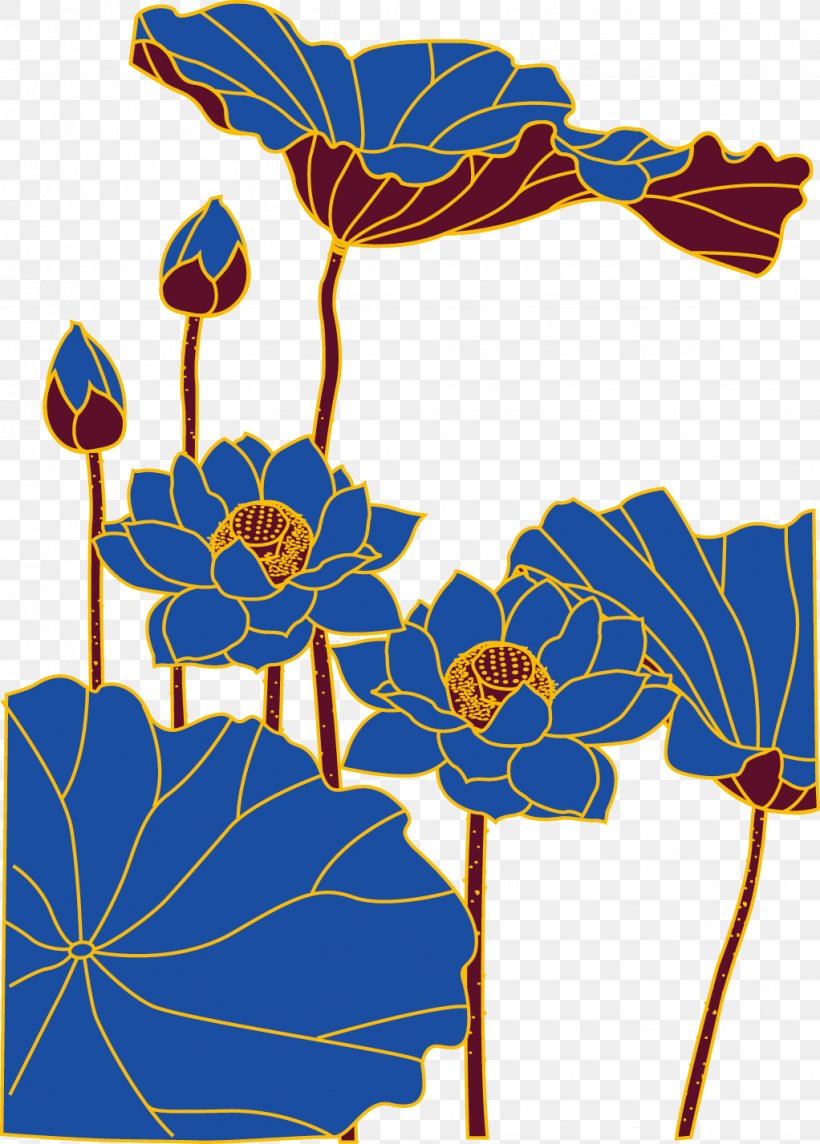 Nelumbo Nucifera Euclidean Vector Download, PNG, 1022x1427px, Nelumbo Nucifera, Area, Art, Artwork, Branch Download Free