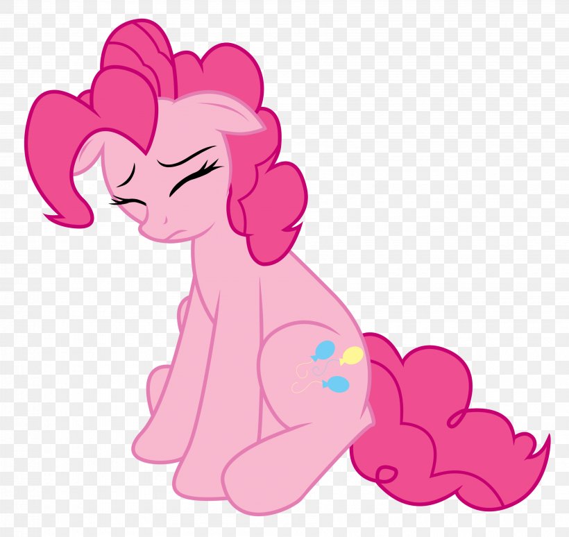 Pinkie Pie Pony Image Vector Graphics Digital Art, PNG, 3600x3400px, Watercolor, Cartoon, Flower, Frame, Heart Download Free