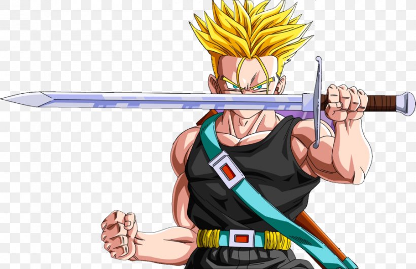 Trunks Goku Frieza Super Saiyan Dragon Ball, PNG, 900x583px, Trunks, Action Figure, Arm, Cold Weapon, Dragon Ball Download Free