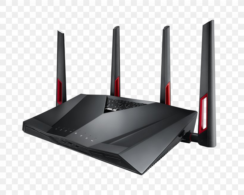 Wireless-AC3100 Dual Band Gigabit Router RT-AC88U AC1200 Gigabit Dual Band AC Router RT-AC1200G+ ASUS Wi-Fi Protected Access, PNG, 4155x3325px, Router, Asus, Computer Network, Ddwrt, Electronics Download Free