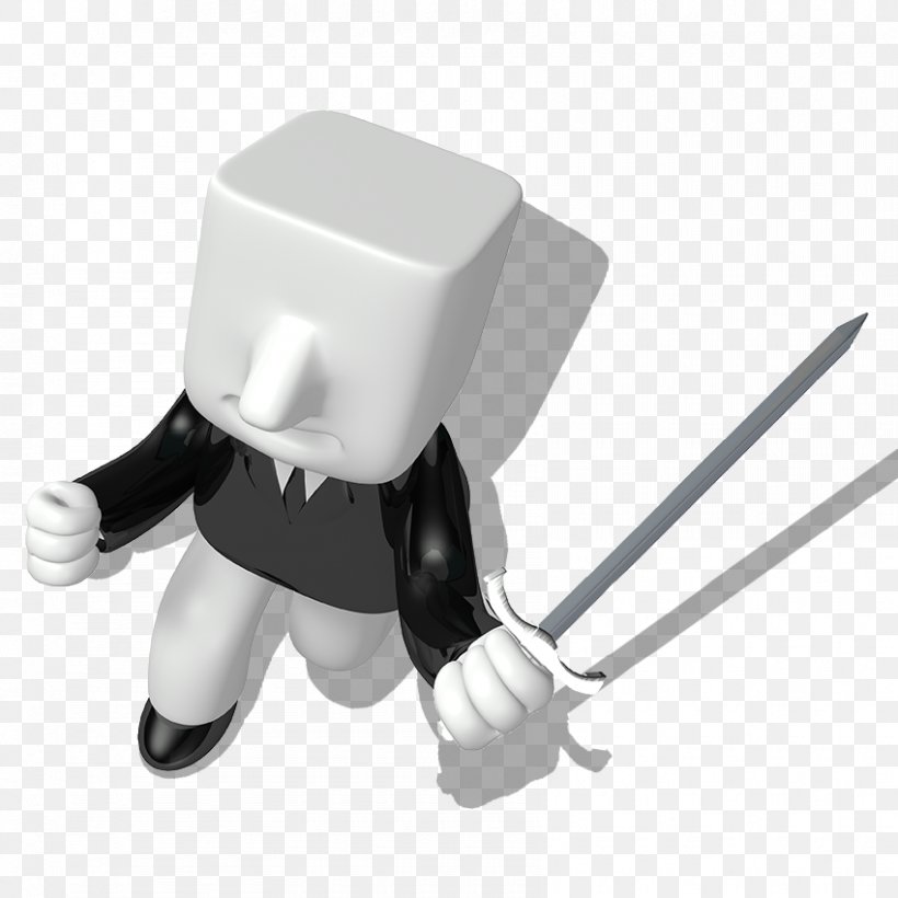 3D Computer Graphics Download, PNG, 850x850px, 3d Computer Graphics, Black, Black And White, Cartoon, Fencing Download Free