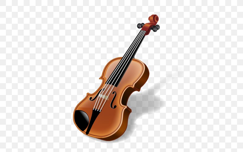 Violin Musical Instrument Icon, PNG, 512x512px, Watercolor, Cartoon, Flower, Frame, Heart Download Free