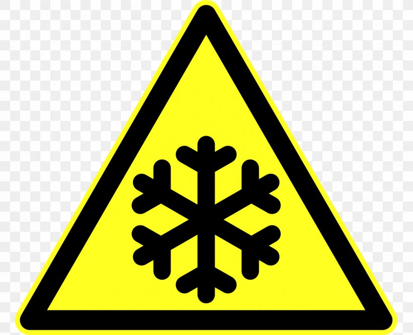 Warning Sign Hazard Cold Safety Warning Label, PNG, 1261x1024px, Warning Sign, Area, Biological Hazard, Cold, Hazard Download Free