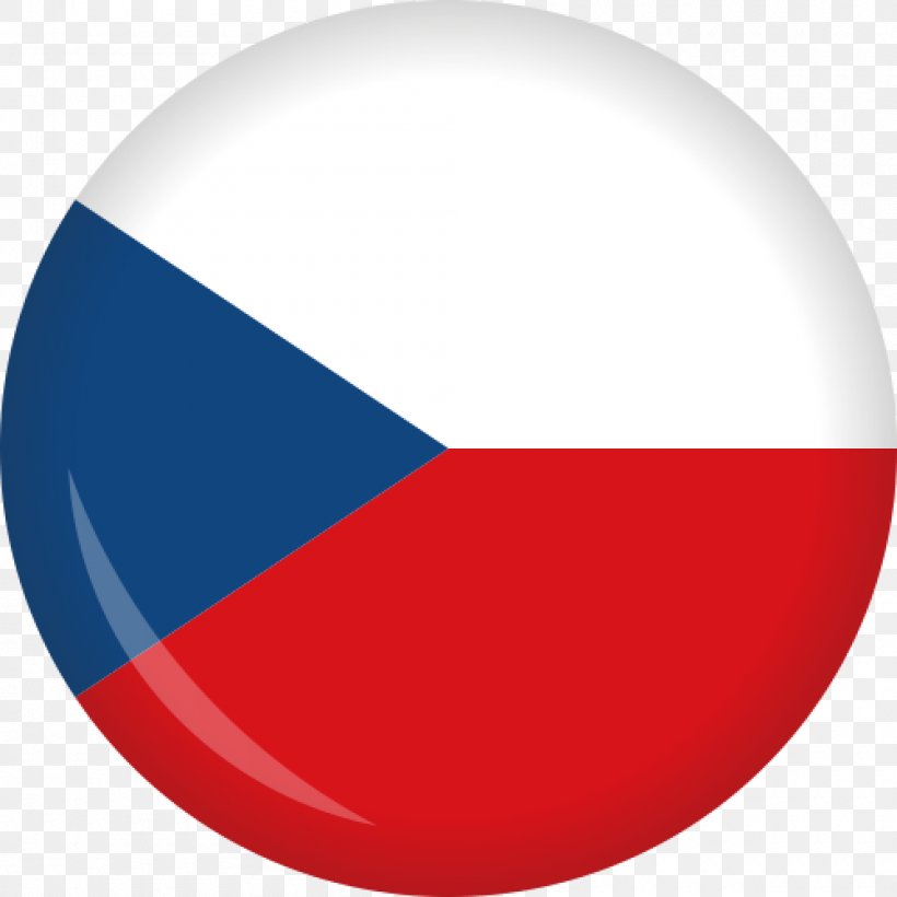 Flag Of The Czech Republic Oslavan, A.s. Pin Badges Fahne, PNG, 1000x1000px, Flag Of The Czech Republic, Ball, Blue, Czech Republic, Fahne Download Free