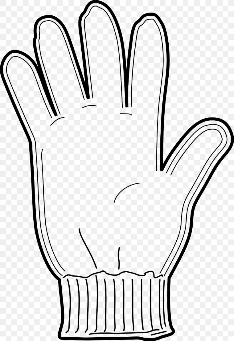 Glove Clip Art, PNG, 877x1280px, Glove, Area, Baseball Glove, Black And White, Boxing Download Free