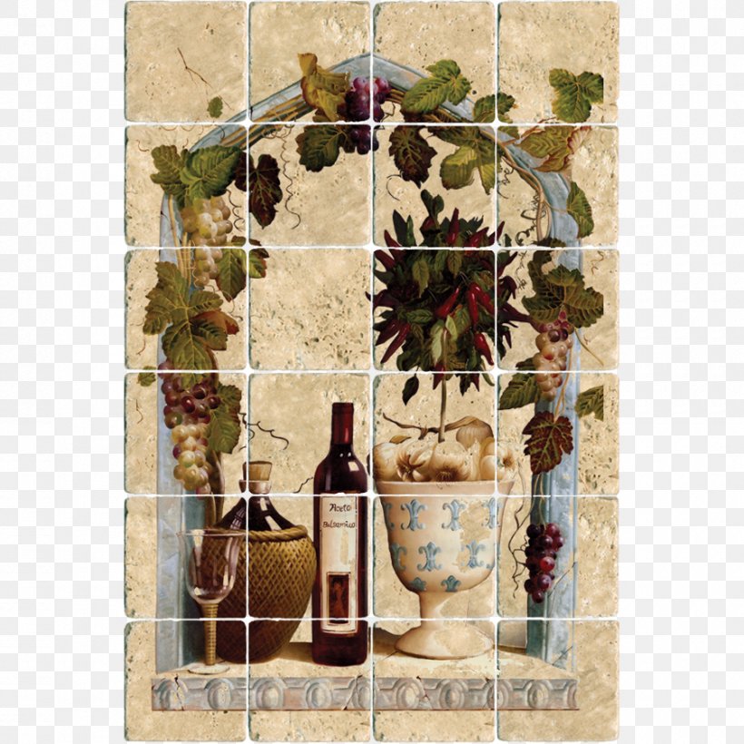 Mural Architecture Tile Work Of Art Kitchen, PNG, 900x900px, Mural, Architecture, Berry, Bread, Cherry Download Free