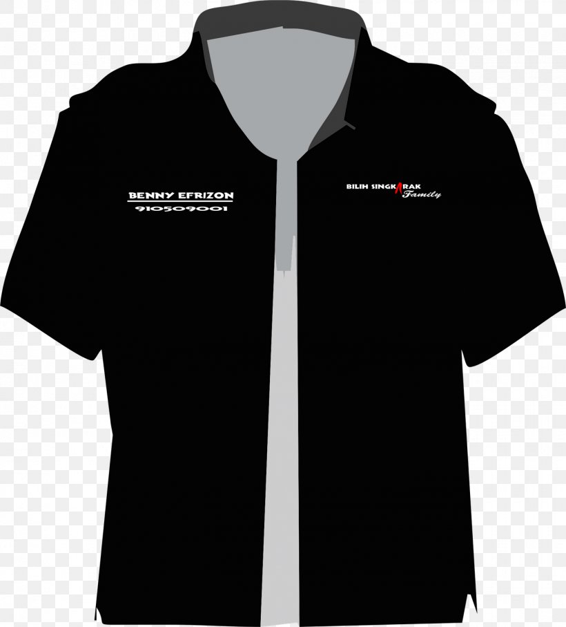 T-shirt Polo Shirt Logo Sleeve, PNG, 1445x1600px, Tshirt, Black, Brand, Jacket, Logo Download Free