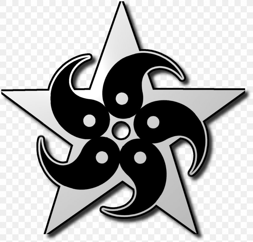 Yin And Yang Symbol Clip Art, PNG, 1374x1317px, Yin And Yang, Barnstar, Black And White, Star, Symbol Download Free
