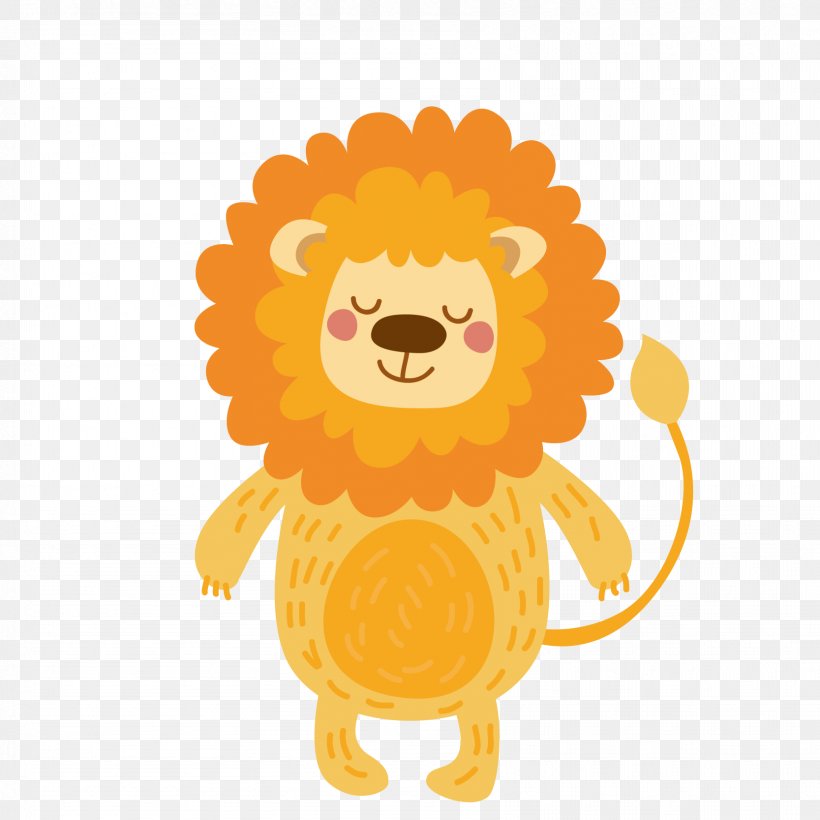 Cartoon Illustration, PNG, 1667x1667px, Lion, Art, Carnivoran, Cartoon, Clip Art Download Free