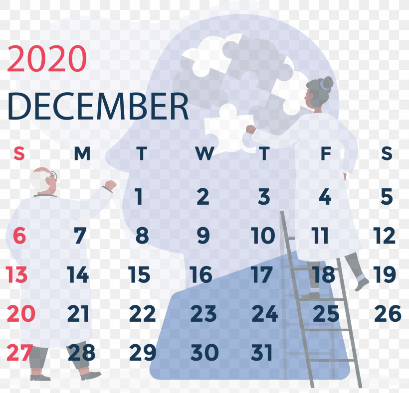 December 2020 Printable Calendar December 2020 Calendar, PNG, 3000x2890px, December 2020 Printable Calendar, Area, December 2020 Calendar, Line, Meter Download Free