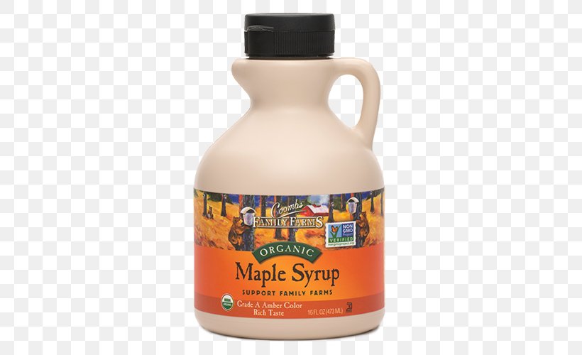 Organic Food Bascom Maple Farms, Inc. Family Farm Maple Syrup, PNG, 500x500px, Organic Food, Color, Condiment, Coombs Test, Family Download Free