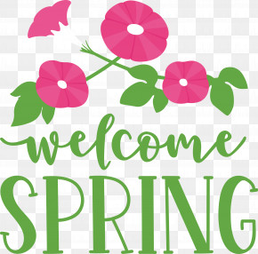 Welcome Spring Spring PNG