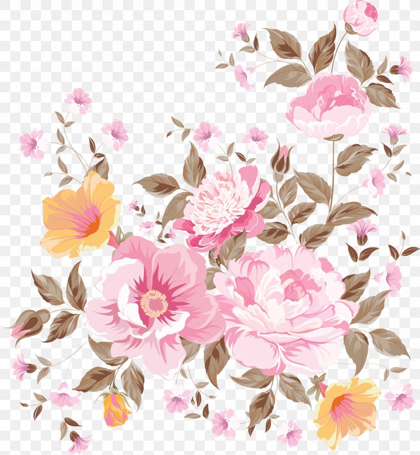 Floral Design Drawing Watercolor Painting, PNG, 2505x2714px, Floral Design, Art, Artificial Flower, Blossom, Branch Download Free